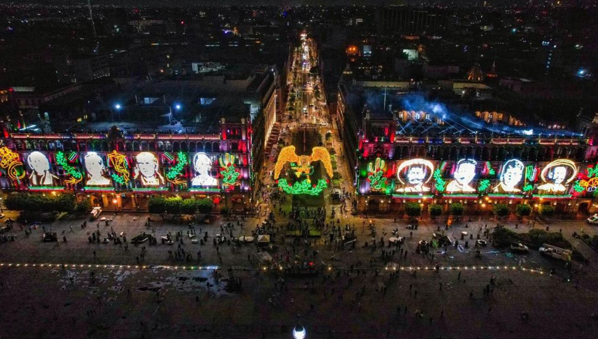 Así luce el Zócalo Capitalino previo a las Fiestas Patrias Así luce el Zócalo Capitalino previo a las Fiestas Patrias