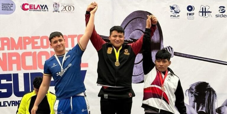 Campechanos listos para competir en el Mundial Juvenil de Pesas en España 