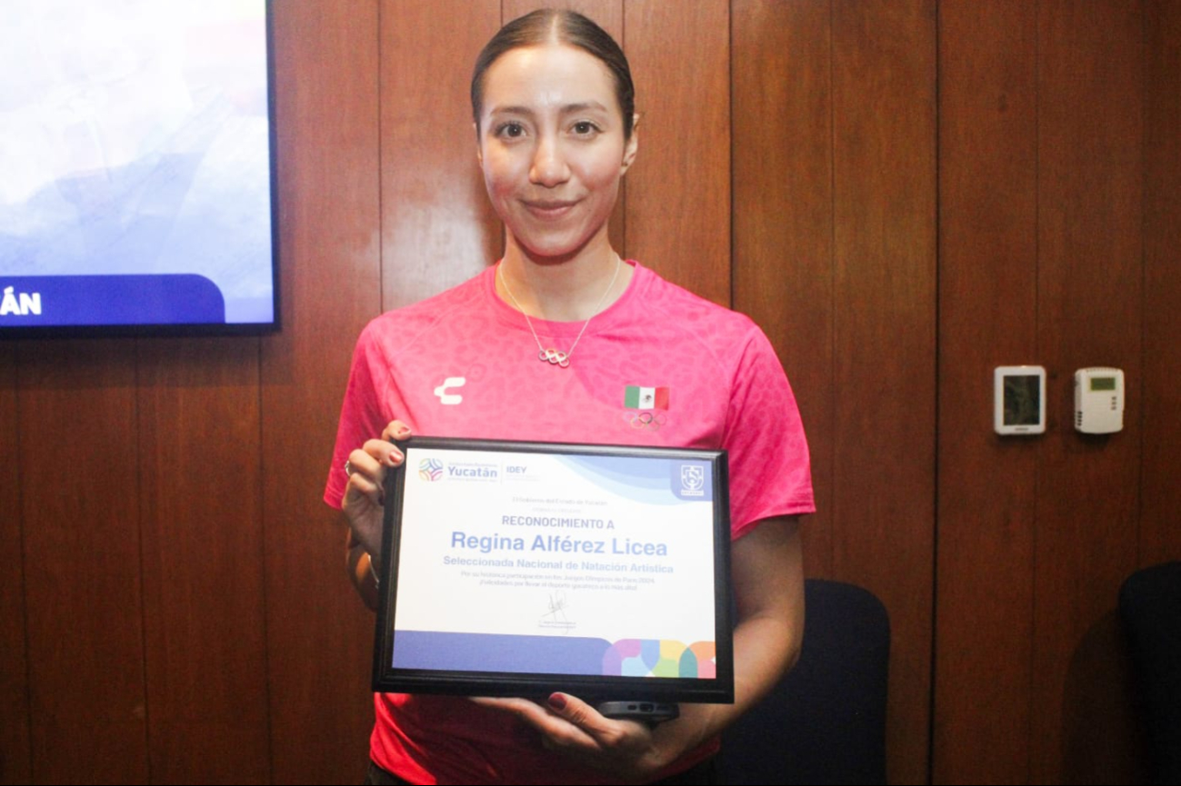 Regina Alférez destacó la unión con su equipo Regina Alférez destacó la unión con su equipo
