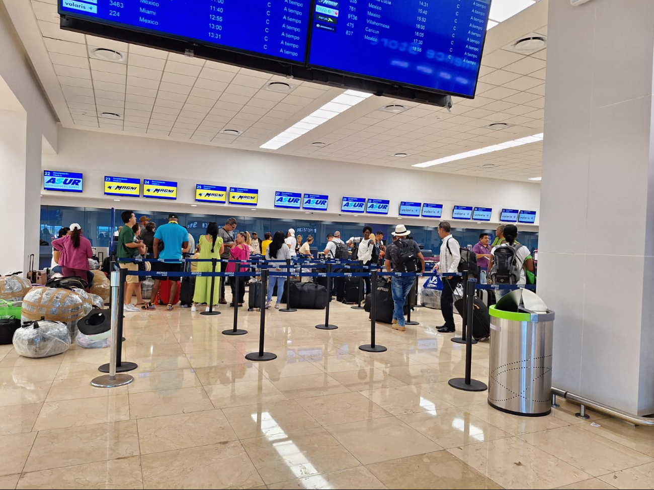 Habrá más vuelos hacia la CDMX este lunes Habrá más vuelos hacia la CDMX este lunes