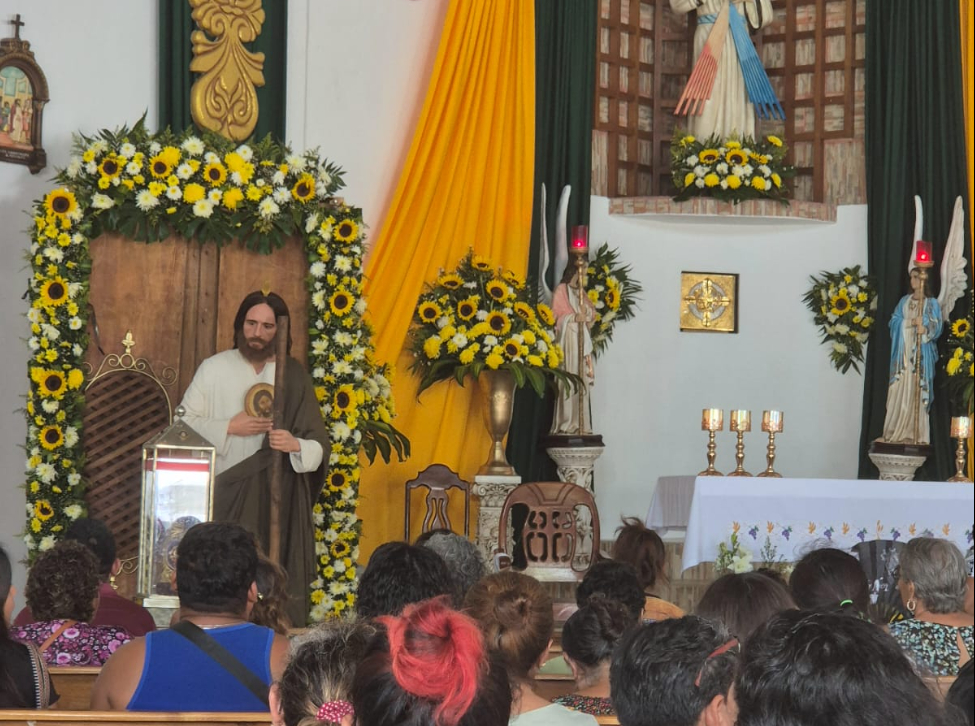 La Reliquia de San Judas Tadeo fue recibida con fe y esperanza en Champotón