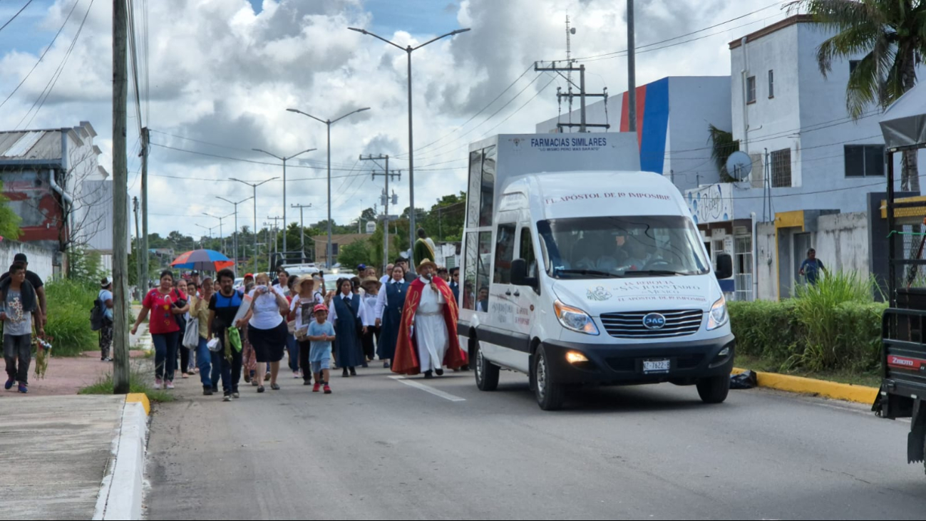 La reliquia permanecerá en la parroquia durante todo el lunes con actividades religiosas programadas La reliquia permanecerá en la parroquia durante todo el lunes con actividades religiosas programadas
