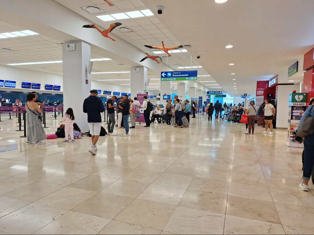 Tripulación de United retrasa dos horas y media un vuelo de Mérida a Houston