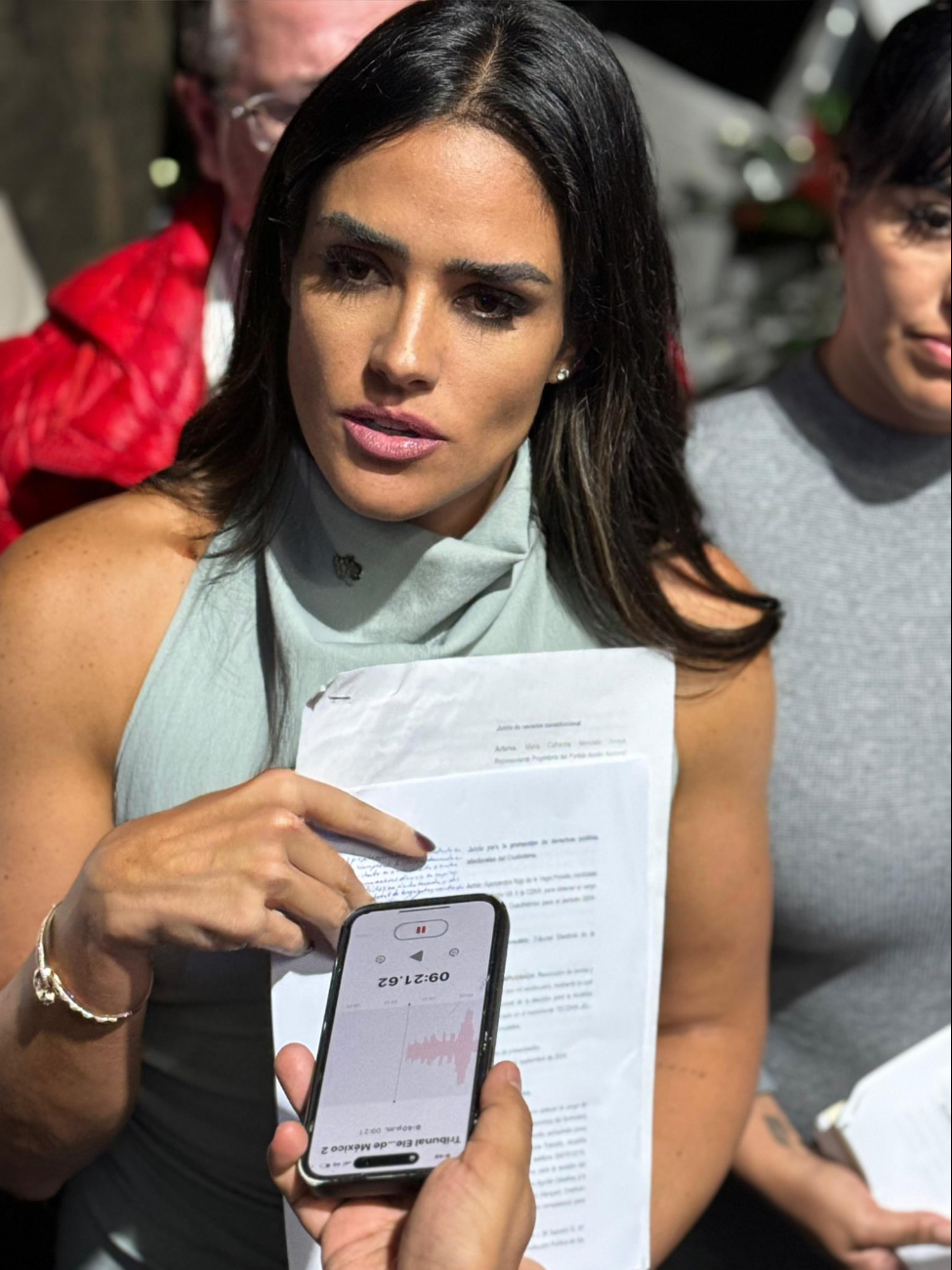 Alessandra Rojo de la Vega, excandidata de Fuerza y Corazón por México Alessandra Rojo de la Vega, excandidata de Fuerza y Corazón por México