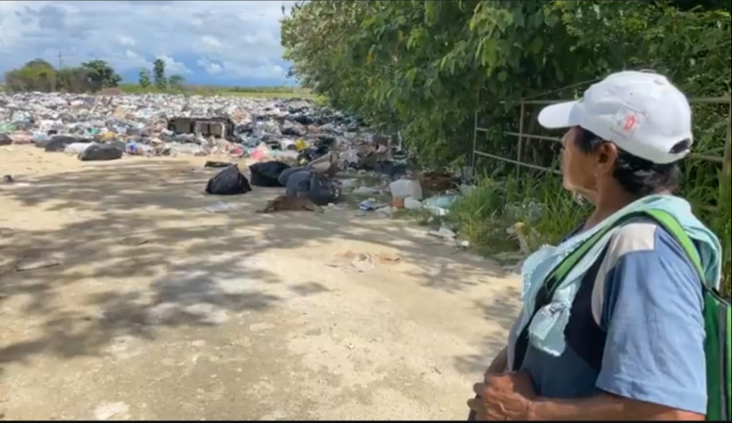Comuna crea basurero clandestino Comuna crea basurero clandestino
