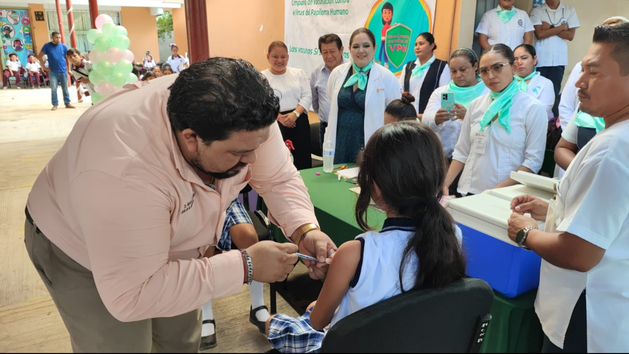 Inició jornada de vacunación contra el VPH Inició jornada de vacunación contra el VPH