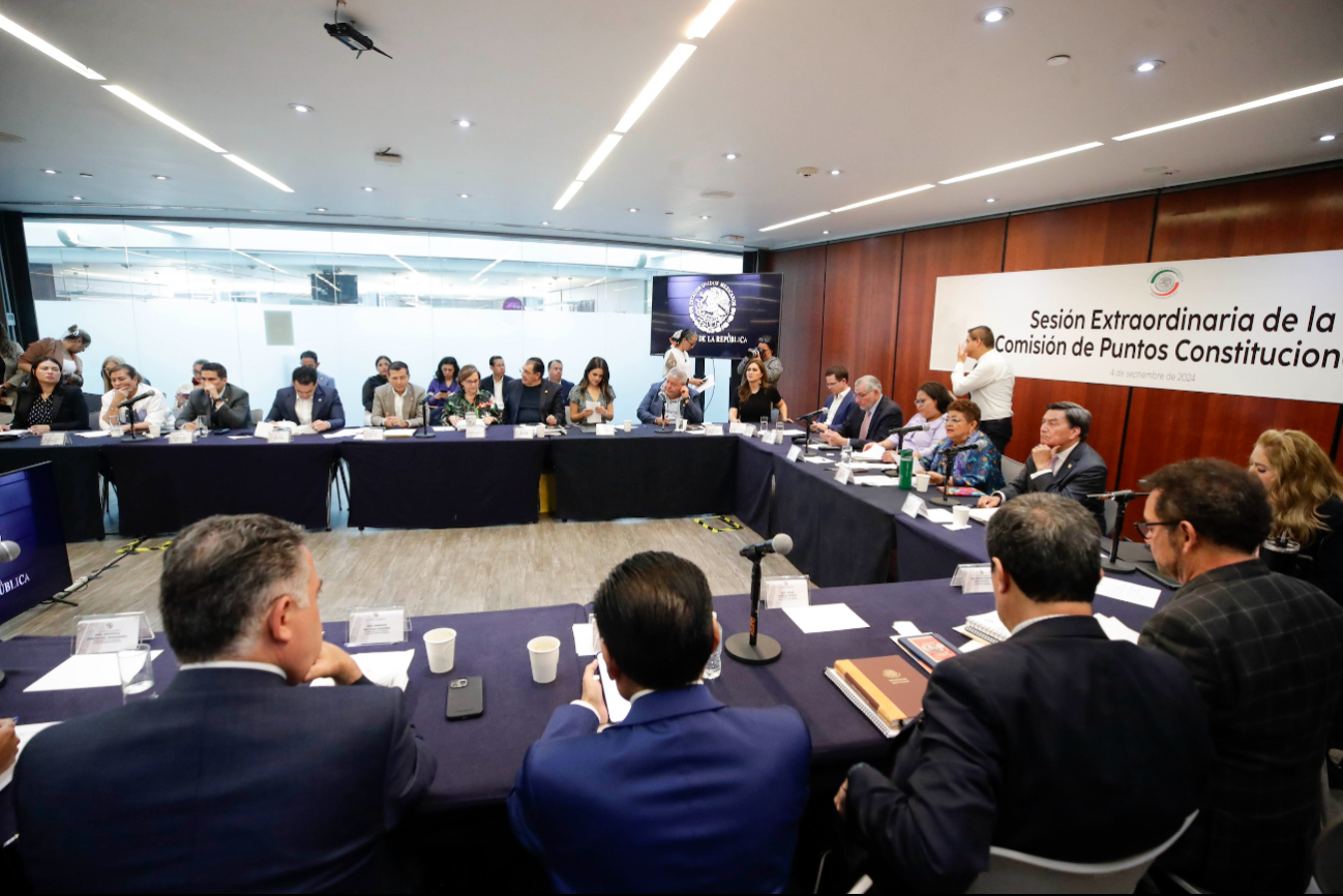 La Comisión de Puntos Constitucionales discutirá el domingo la Reforma Judicial La Comisión de Puntos Constitucionales discutirá el domingo la Reforma Judicial