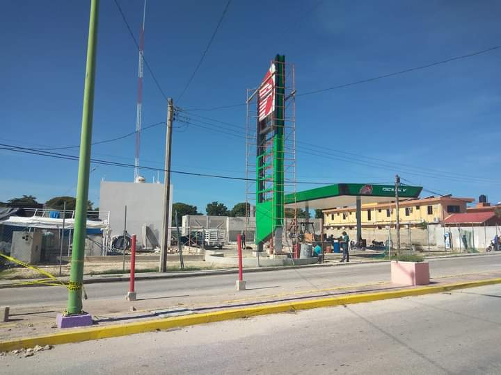 Problemas legales retrasan apertura de nueva gasolinera en Sabancuy