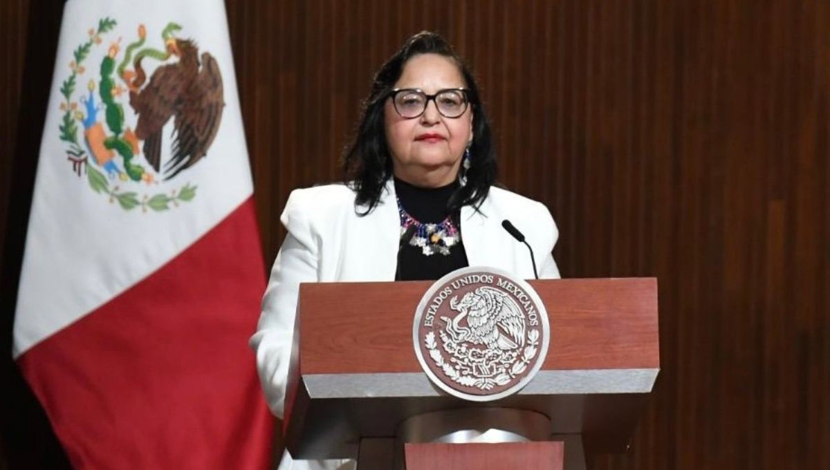 Norma Piña, presidenta de la SCJN, asiste a protesta contra la Reforma Judicial