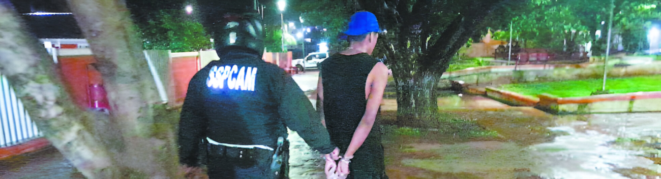 Detienen a pandilleros por acosar a jóvenes estudiantes en Campeche