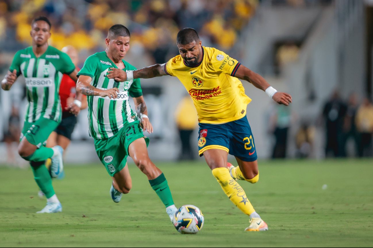 América no pudo obtener la ventaja, remontando en dos ocasiones