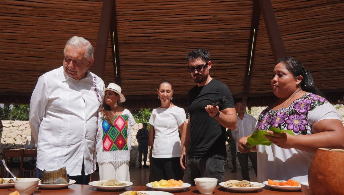 AMLO en la inauguración del Parque del Jaguar en Tulum, Quintana Roo AMLO en la inauguración del Parque del Jaguar en Tulum, Quintana Roo