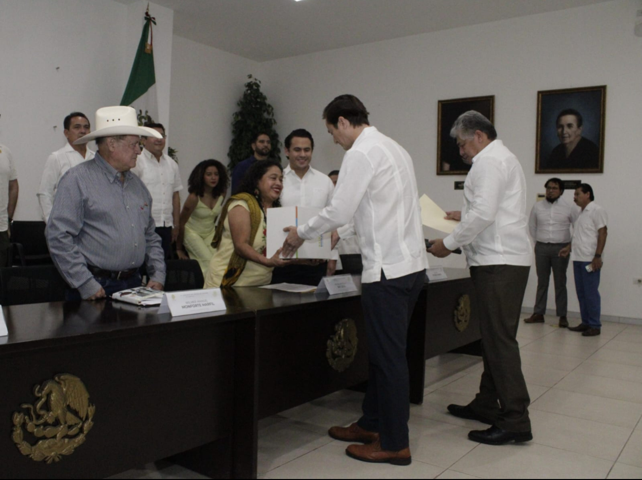 María Fritz estuvo a cargo del Sexto Informe de Gobierno María Fritz estuvo a cargo del Sexto Informe de Gobierno