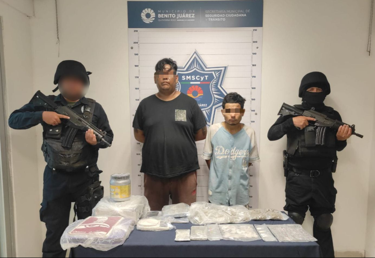 Presuntos secuestradores detenidos en Cancún pedían rescate a cambio de las víctimas Presuntos secuestradores detenidos en Cancún pedían rescate a cambio de las víctimas