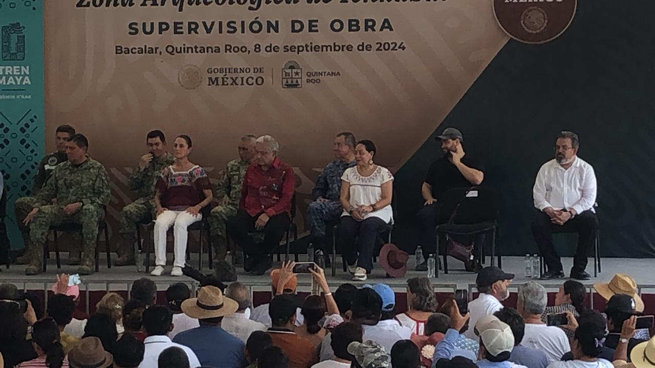 Se cierran actividades en Quintana Roo con la inauguración de la zona arqueológica Se cierran actividades en Quintana Roo con la inauguración de la zona arqueológica