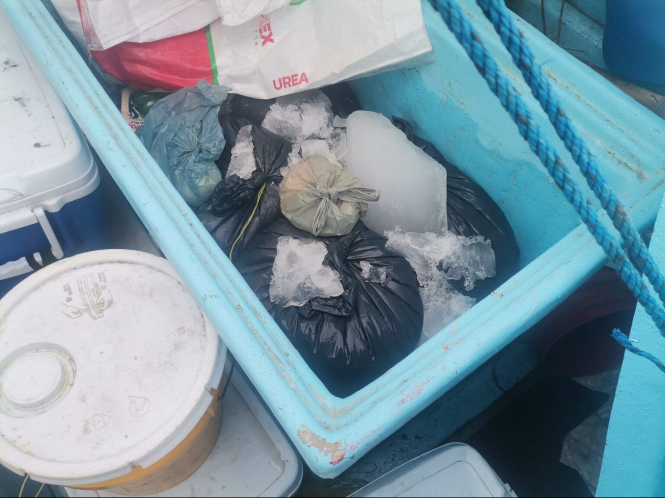 Se decomisaron artes de pesca ilegal en las embarcaciones Se decomisaron artes de pesca ilegal en las embarcaciones