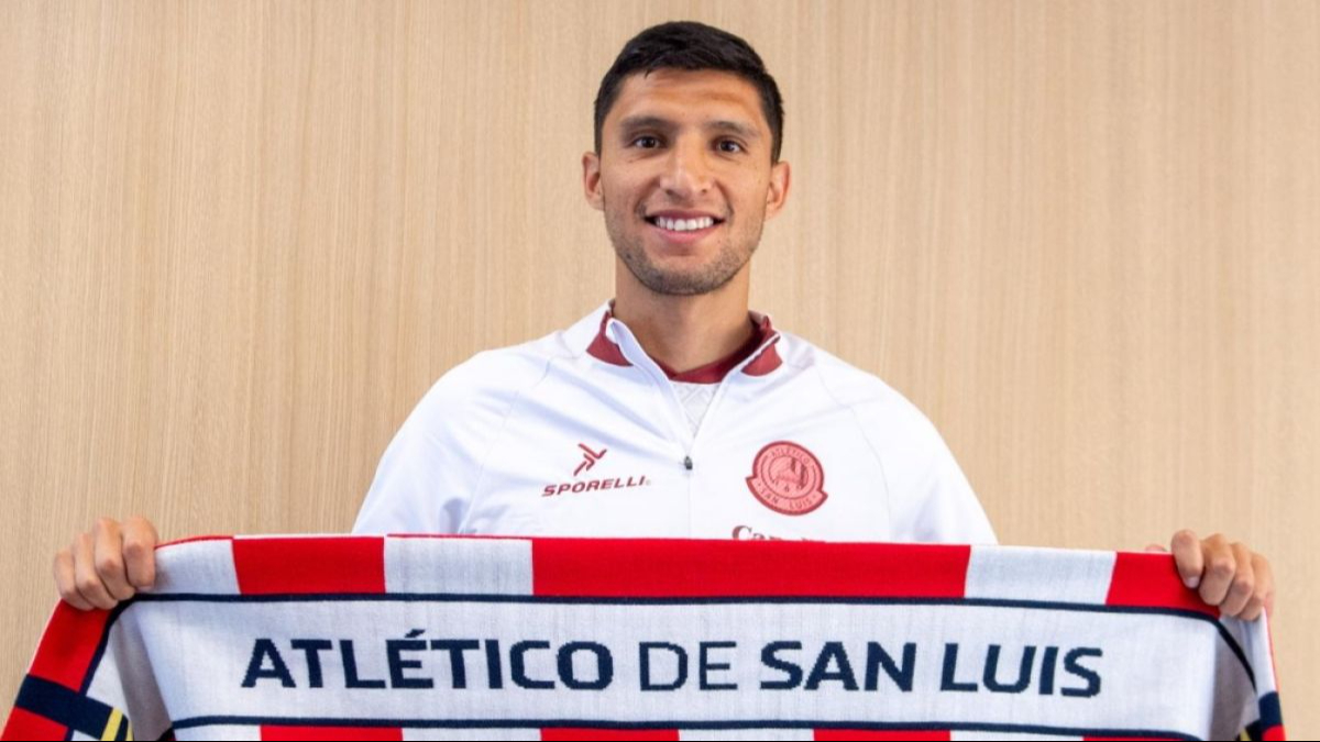 Jordan Silva con Atlético de San Luis Jordan Silva con Atlético de San Luis