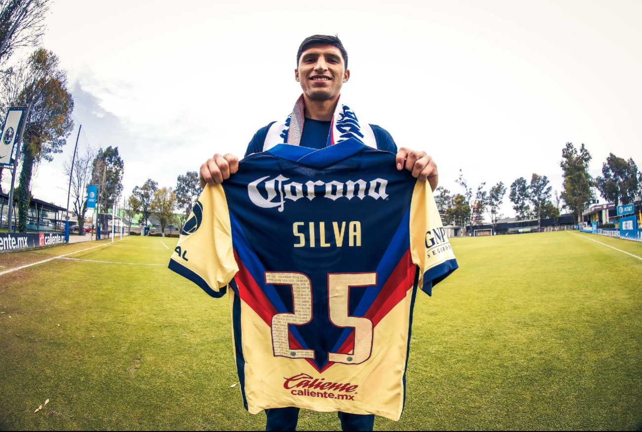 Jordan Silva durante su paso por América Jordan Silva durante su paso por América