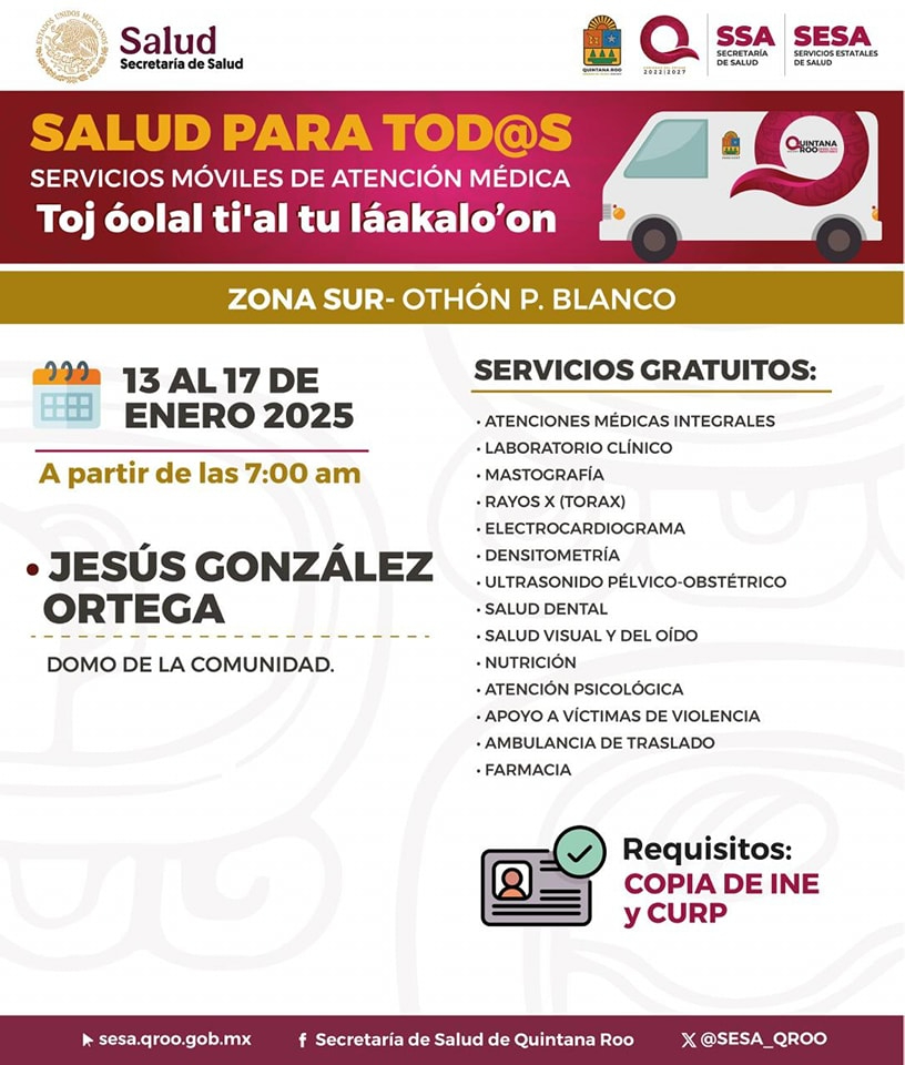 Ubicación de Salud para Todos en Chetumal Ubicación de Salud para Todos en Chetumal