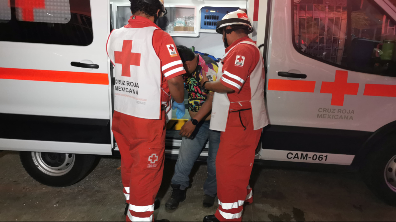 Las lesiones no ameritaron el traslado del motociclista a un hospital Las lesiones no ameritaron el traslado del motociclista a un hospital