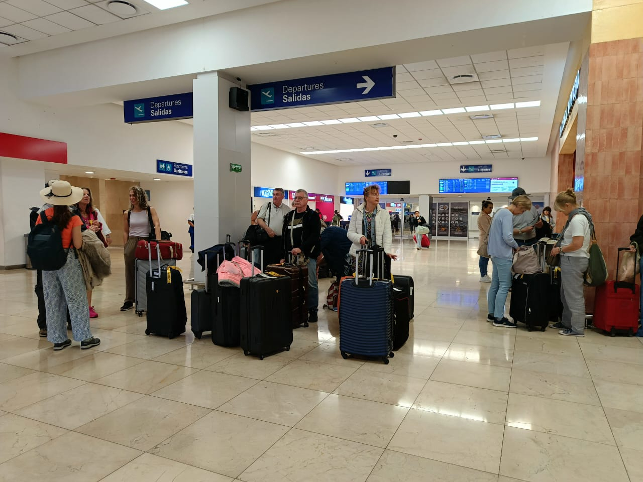 La afluencia de pasajeros se mantiene en el aeropuerto de Mérida La afluencia de pasajeros se mantiene en el aeropuerto de Mérida