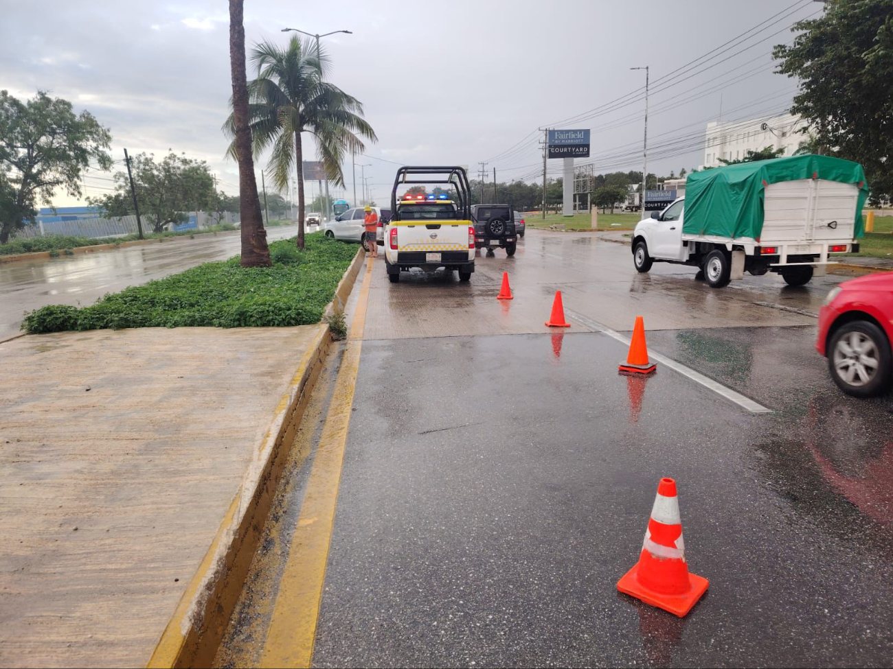 En algunos choques se registraron daños de miles de pesos En algunos choques se registraron daños de miles de pesos