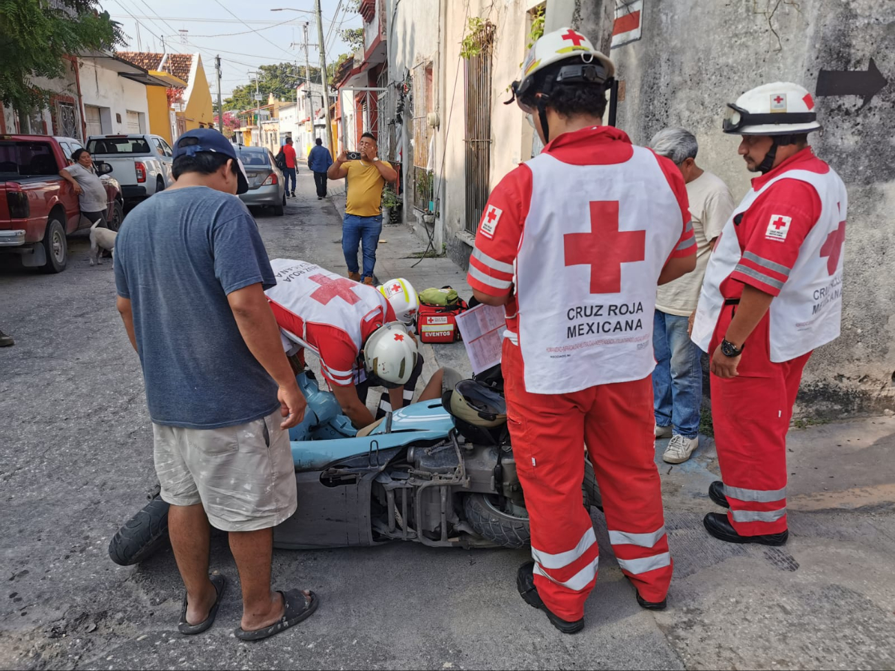 Las lesiones eran menores y no requirieron traslado a un hospital Las lesiones eran menores y no requirieron traslado a un hospital