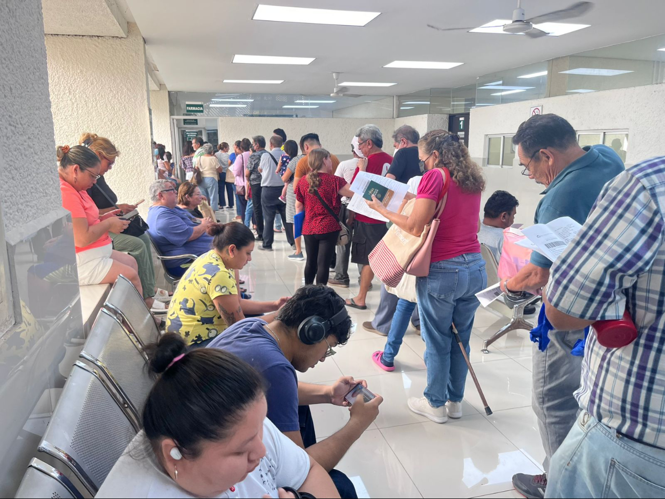 El personal médico del centro de salud indicó que aún no se tiene fecha para su reparación El personal médico del centro de salud indicó que aún no se tiene fecha para su reparación