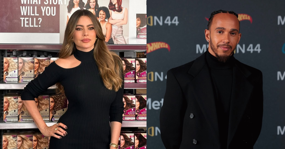 Sofía Vergara y Lewis Hamilton avivan rumores de romance en Nueva York