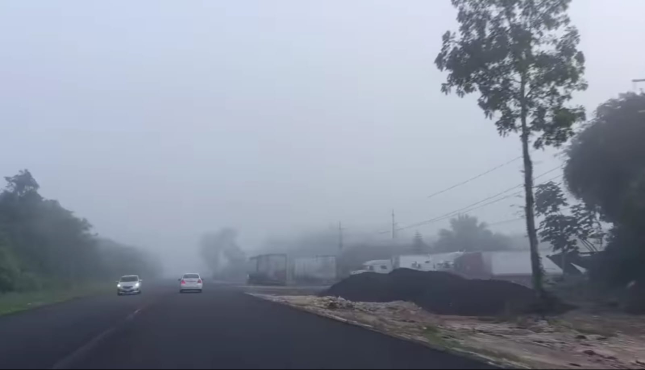 Neblina provoca aumento de accidentes viales en Chetumal