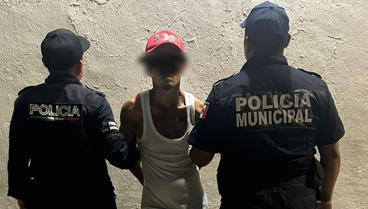 Hombre intenta asaltar una tienda de telefonía en Progreso con un arma de juguete