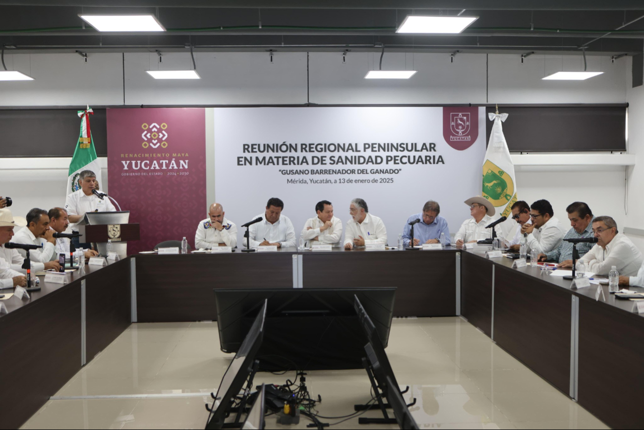Campeche, Yucatán y Quintana Roo se unen para combatir el avance del gusano barrenador