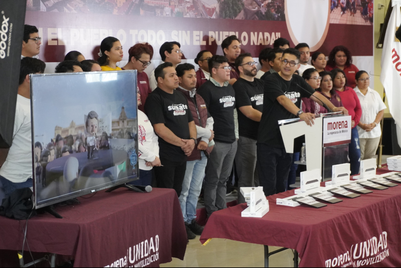 Morena en Campeche proyecta sumar más de 92 mil 500 nuevos afiliados en 2025