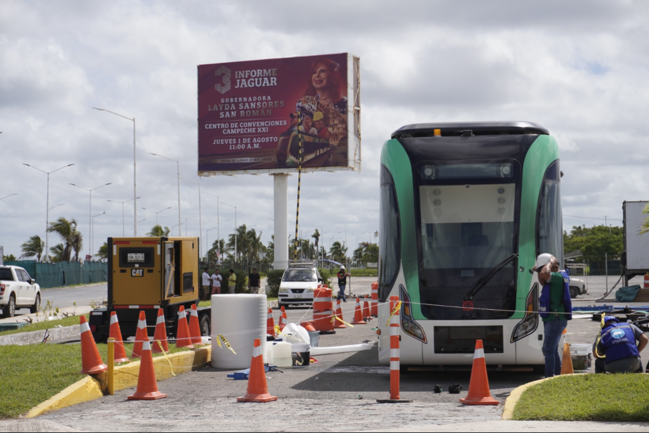 Este sistema de electromovilidad conectará el Tren Maya, el aeropuerto y el Centro Histórico Este sistema de electromovilidad conectará el Tren Maya, el aeropuerto y el Centro Histórico