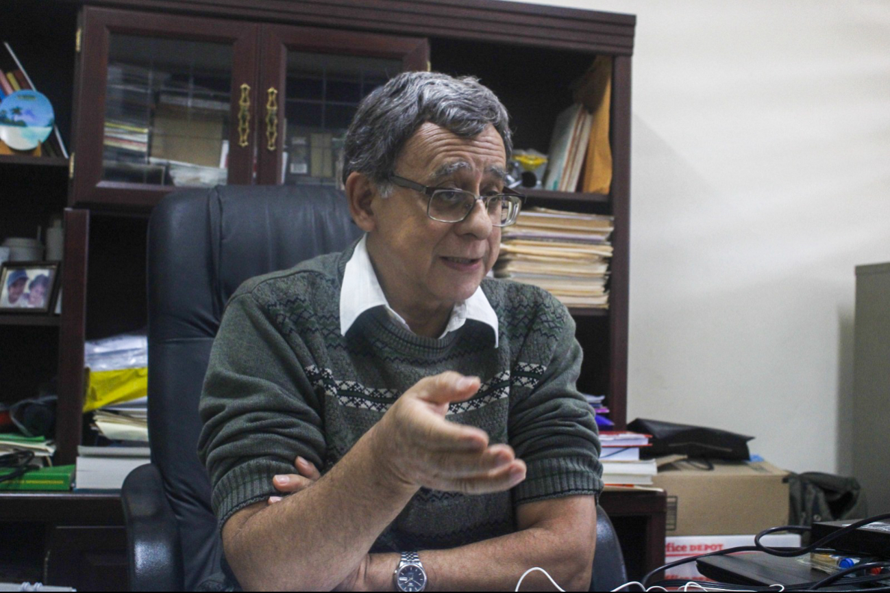 Giacoman Vallejo, jefe del laboratorio en Ingeniería Ambiental de la UADY. Giacoman Vallejo, jefe del laboratorio en Ingeniería Ambiental de la UADY.