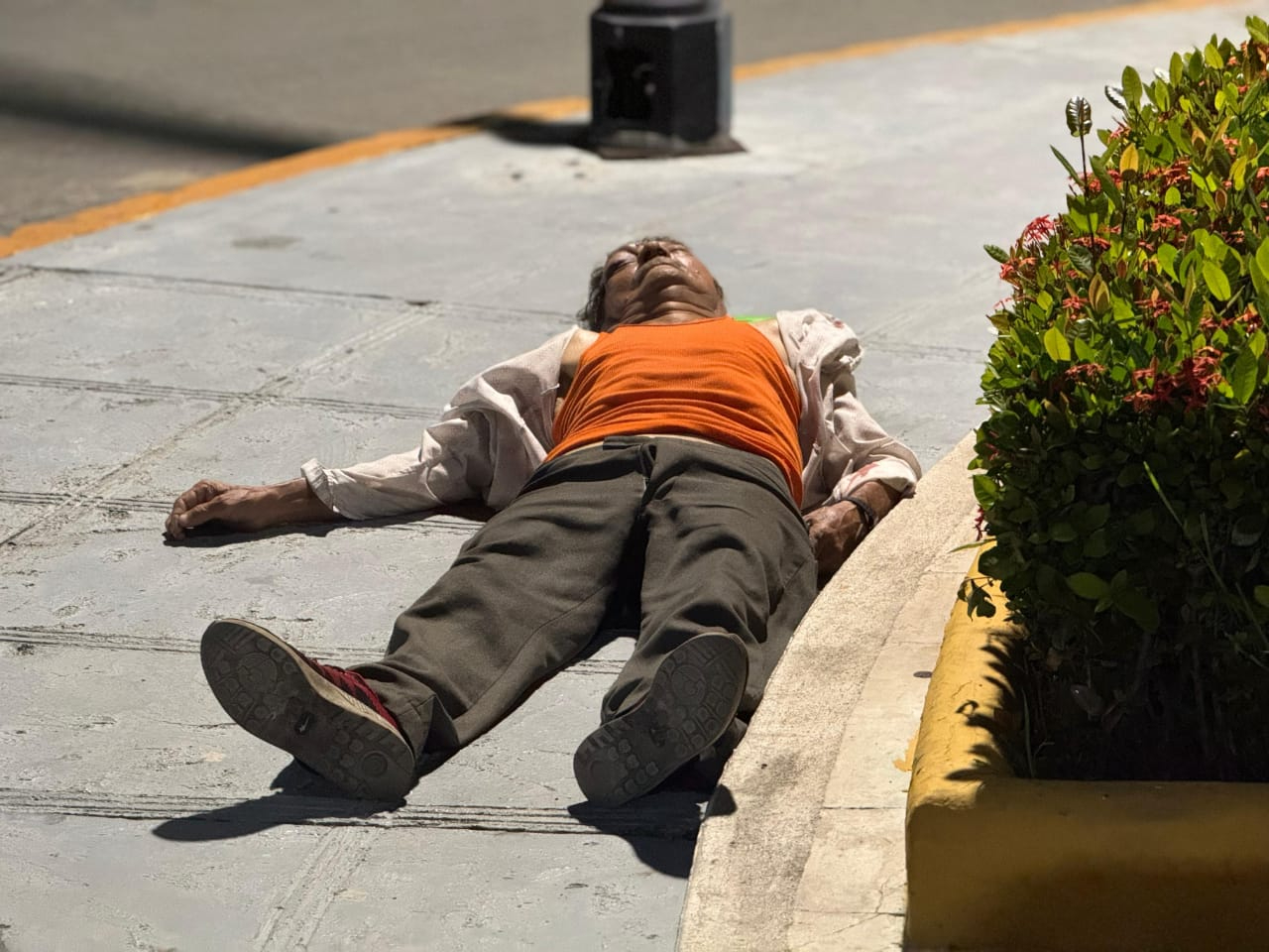 Hombre en aparente estado de ebriedad causa percance en la Belisario Hombre en aparente estado de ebriedad causa percance en la Belisario