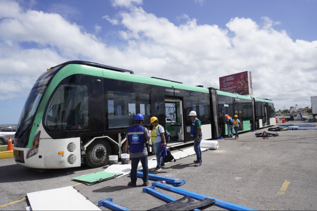 La obra del Tren Ligero en Campeche registra un avance del 58.34% y una inversión de 4,200 millones de pesos
