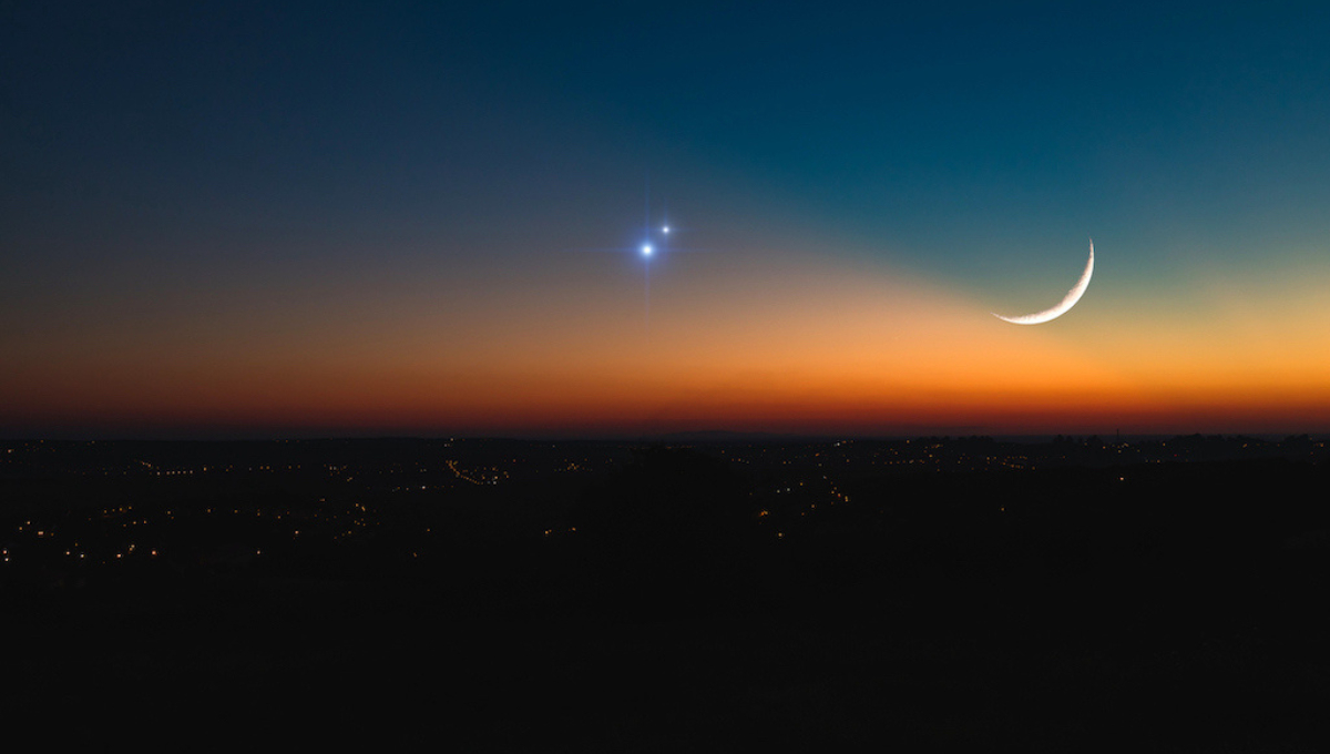El 18 de enero, habrá una conjunción de Venus y Saturno al anochecer El 18 de enero, habrá una conjunción de Venus y Saturno al anochecer