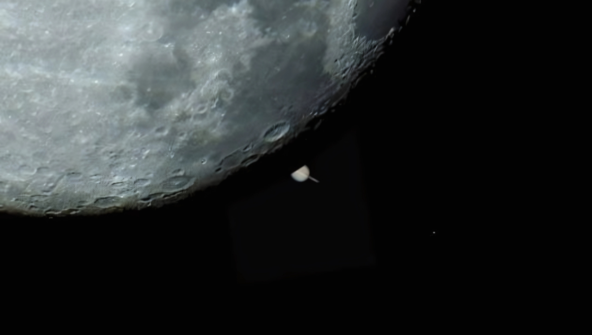 El 4 de enero, la Luna ocultará a Saturno El 4 de enero, la Luna ocultará a Saturno