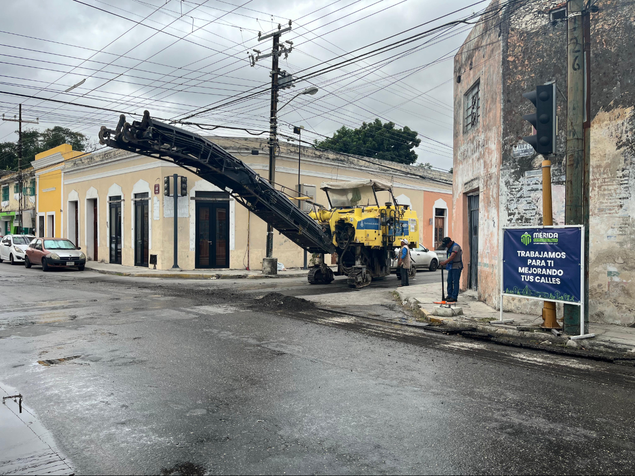 La calle 60 del Centro de Mérida permanecerá cerrada La calle 60 del Centro de Mérida permanecerá cerrada