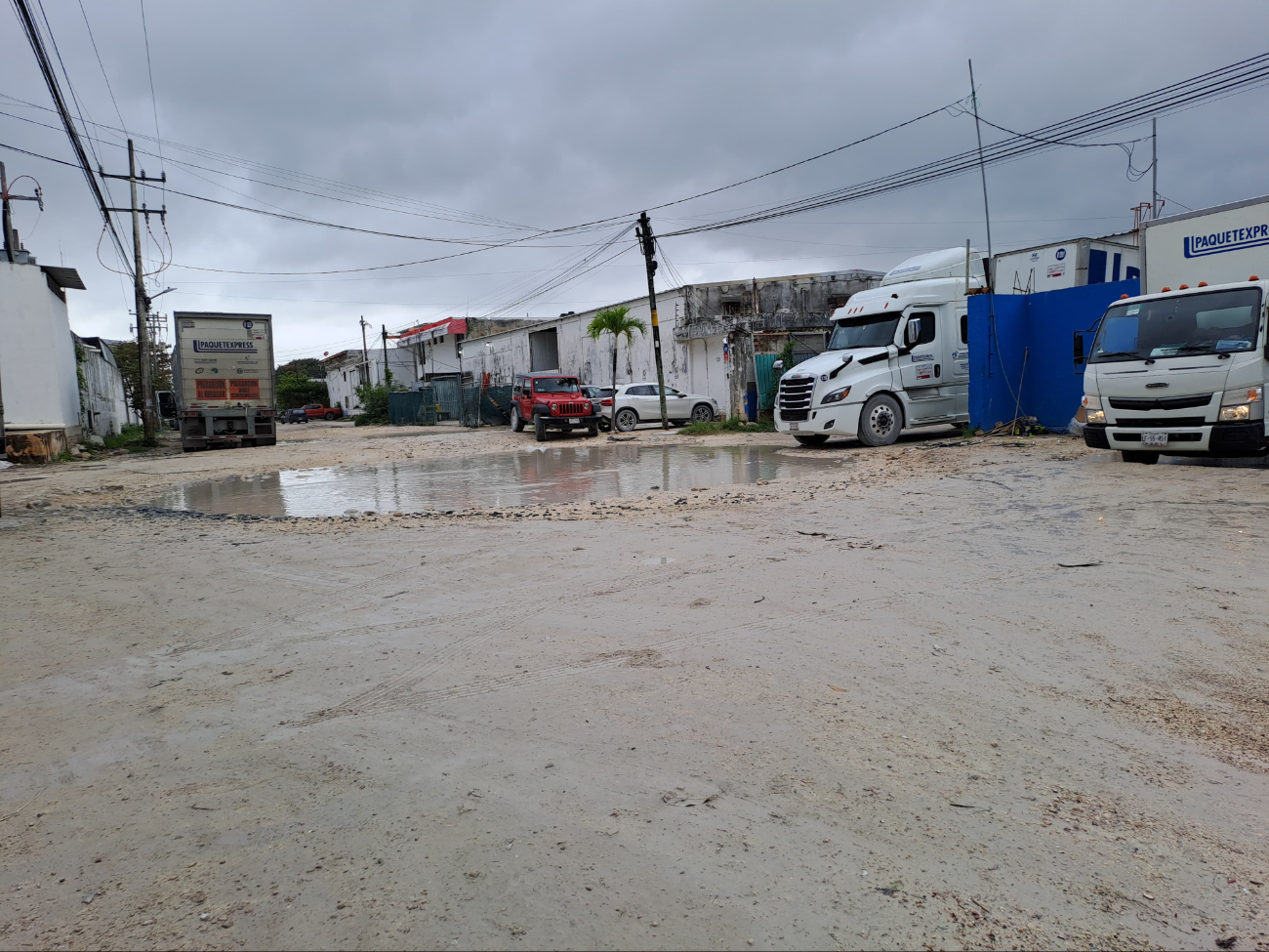 Las lluvias recientes intensificaron el deterioro de la vialidad Las lluvias recientes intensificaron el deterioro de la vialidad