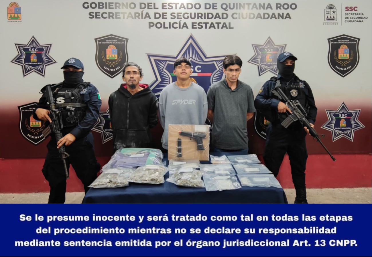 Detienen a narcomenudistas tras una persecusión en Chetumal. Detienen a narcomenudistas tras una persecusión en Chetumal.