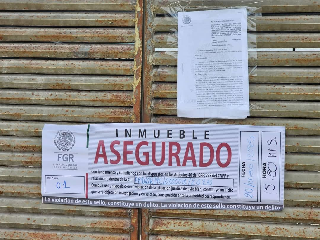 El lugar fue asegurado, mientras que los objetos encontrados fueron resguardados y los detenidos llevados a la FGR El lugar fue asegurado, mientras que los objetos encontrados fueron resguardados y los detenidos llevados a la FGR