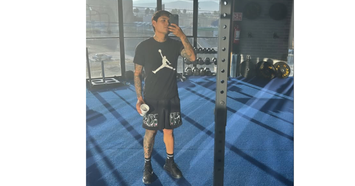 Así luce actualmente, con unos kilos menos Así luce actualmente, con unos kilos menos