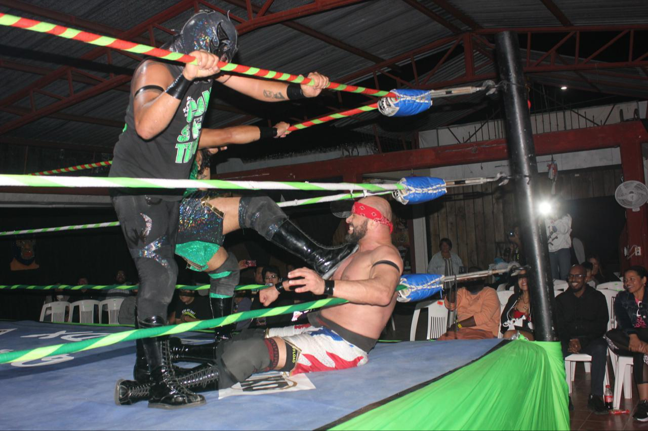 Eddi Karau en acción Eddi Karau en acción