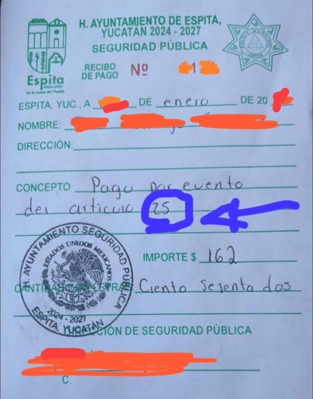 El llamado artículo 25 ha generado una serie de quejas y protestas entre los habitantes del pueblo. El llamado artículo 25 ha generado una serie de quejas y protestas entre los habitantes del pueblo.