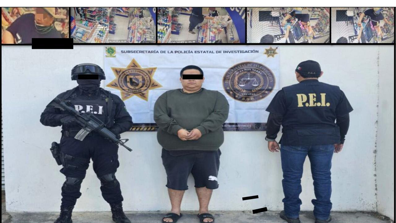 Mérida: Detienen al responsable de violento asalto en Ciudad Caucel  