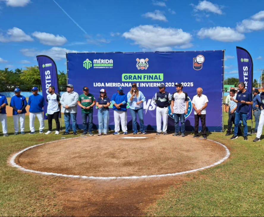 Zorros y Senadores de Mérida, se enfrentan en primer duelo de la final  de la Liga Meridana de Béisbol 