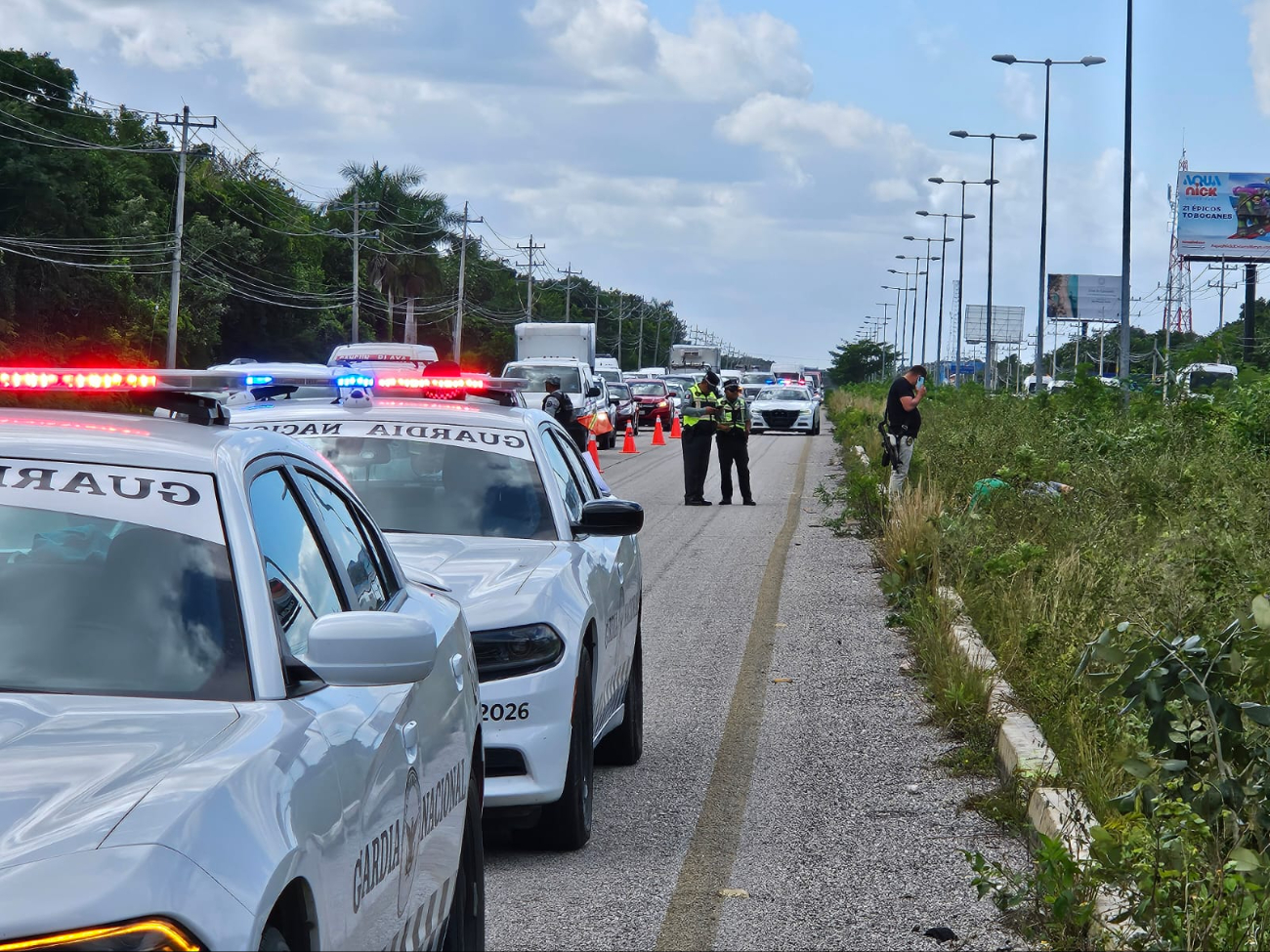 Un motociclista falleció en un accidente en el kilómetro 327 de la carretera Puerto Morelos-Cancún Un motociclista falleció en un accidente en el kilómetro 327 de la carretera Puerto Morelos-Cancún
