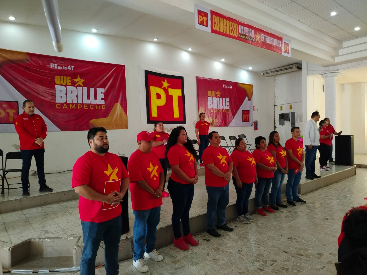PT en Campeche elige nueva directiva; recuerda que con sus votos gano Layda